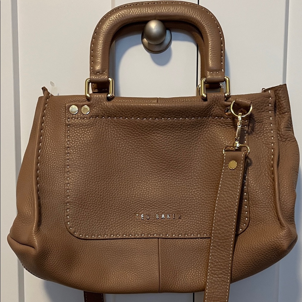 Elegant Ted Baker Tan Crossbody Bag